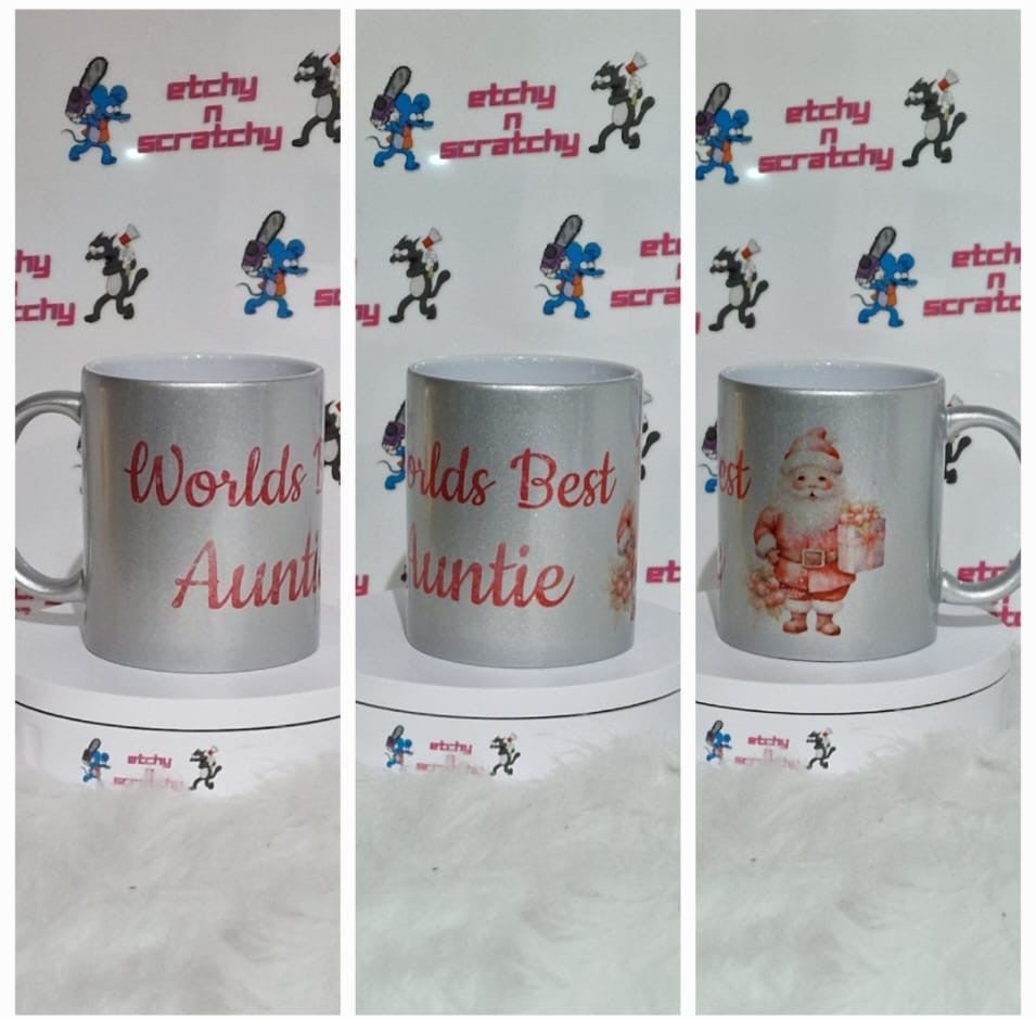 11oz Glitter Mug