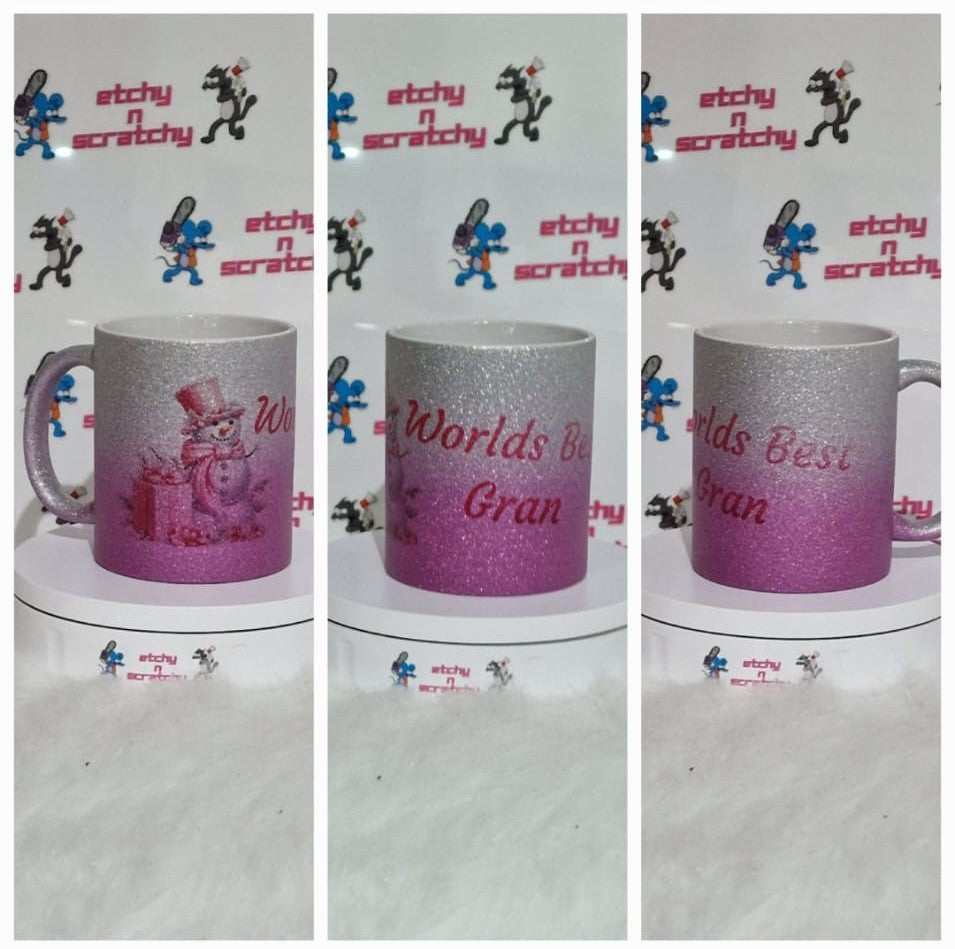 11oz Glitter Mug