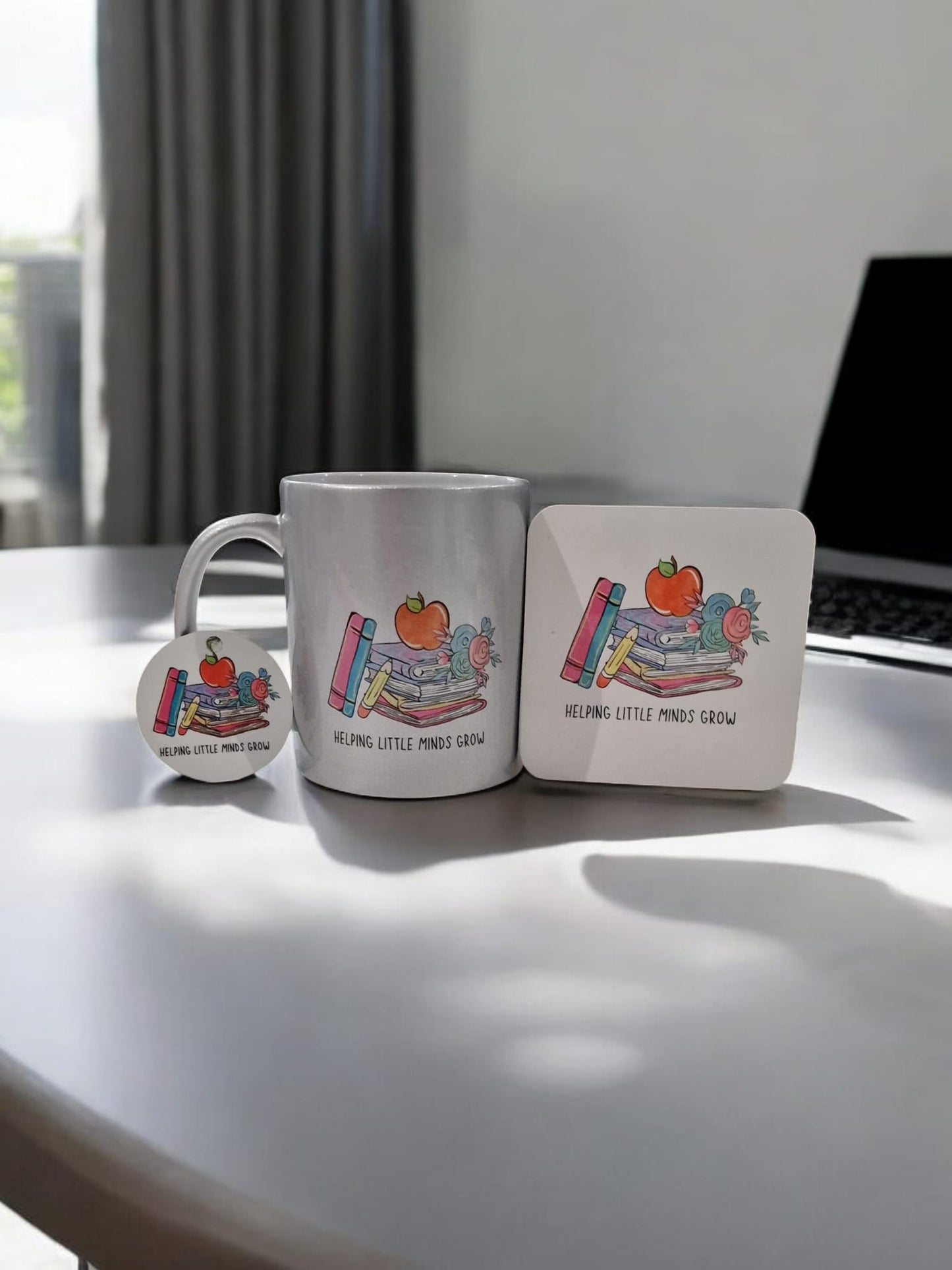 Mug, Coaster & Keyring