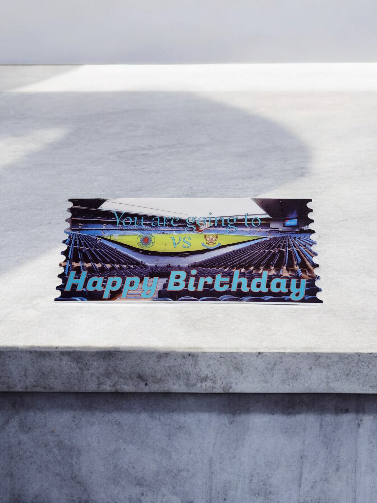 Acrylic Tickets