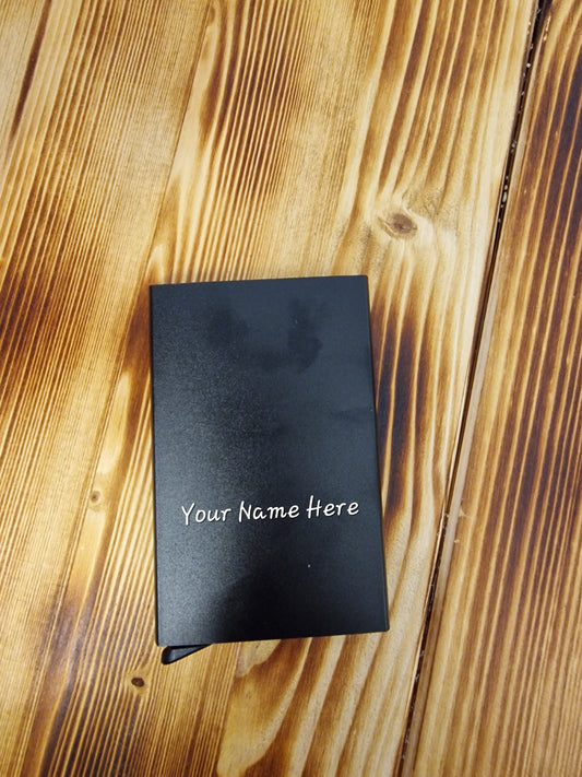 Personalised Metal Wallet